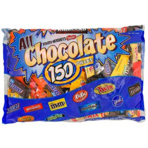 Kirkland All Schokolade 150 Stück, 90 Unzen.
