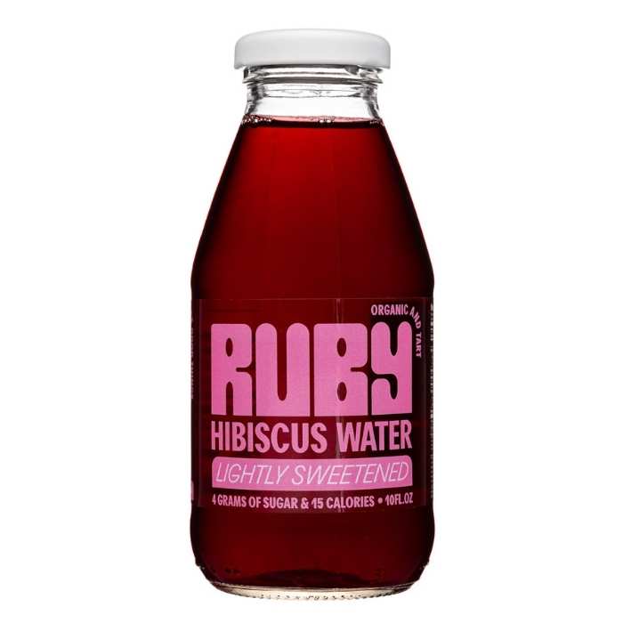 Rubin – Bio Hibiskus Wasser, 10 fl oz – Multiple Geschmacksrichtungen