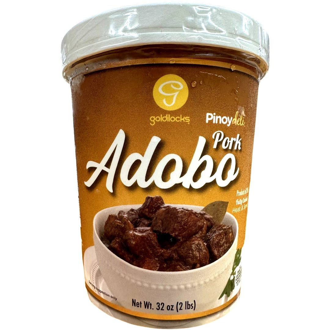 Goldilocks Schweinefleisch Adobo – Voll gekocht – Hitze und Servieren – 2 LBS