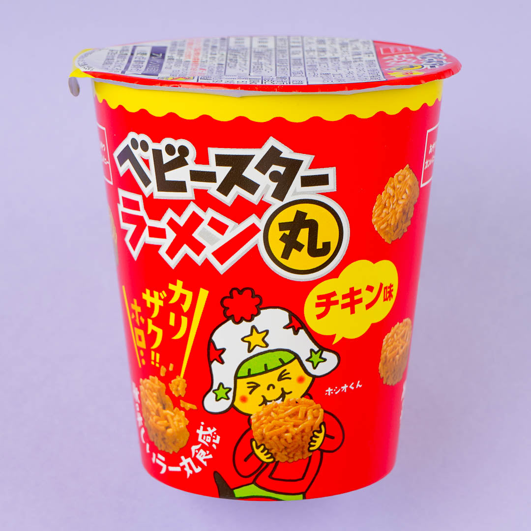 Baby Star Ramen Maru Hühnchen mit Ajitama Nudel Snacks