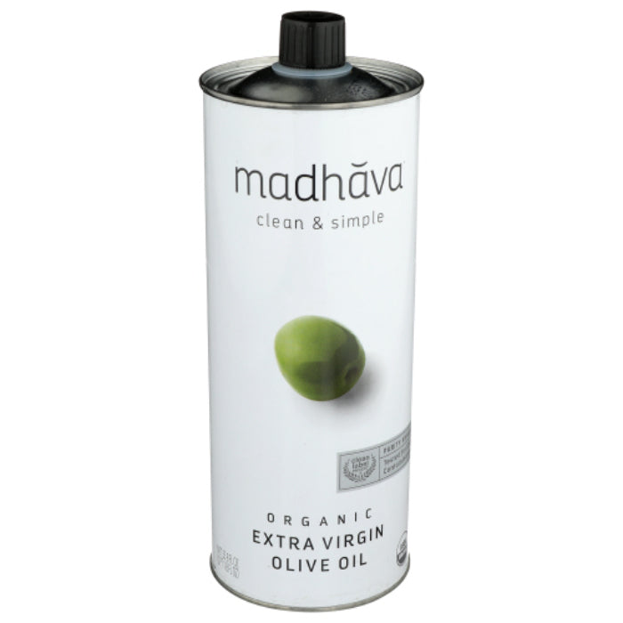 MADHAVA – OIL Oliv XTRA VIRGIN 1 LT – Packung mit 6 Stück