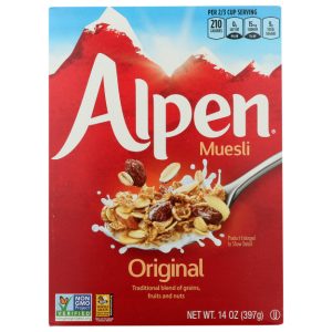 Alpen – Müsli Original mit Rosinen, 14 Oz – 12er Packung