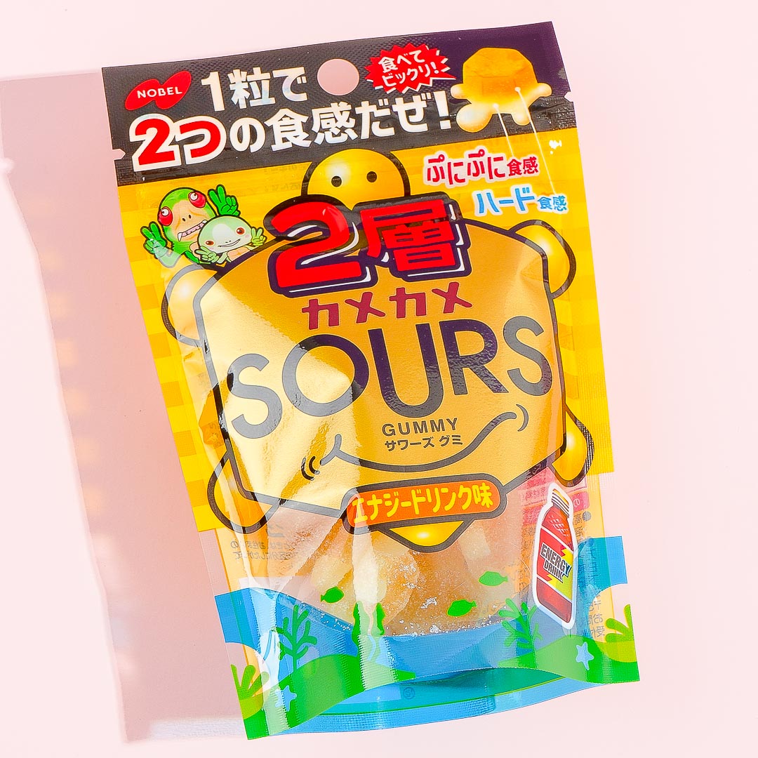 Nobel Kame Kame saure Bonbons Gummies – Energy Drink