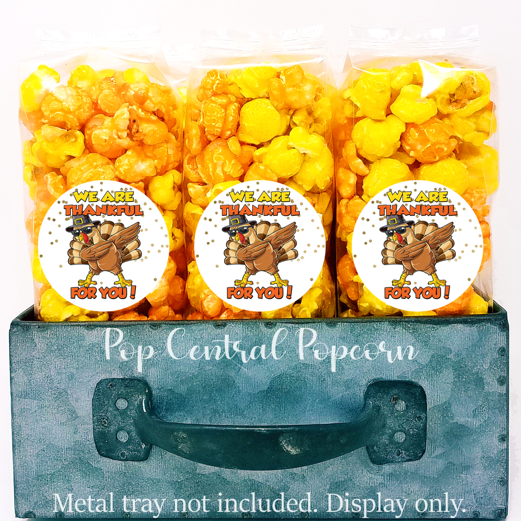 Dabbing Türkei – Thanksgiving – Popcorn Geschenktüten