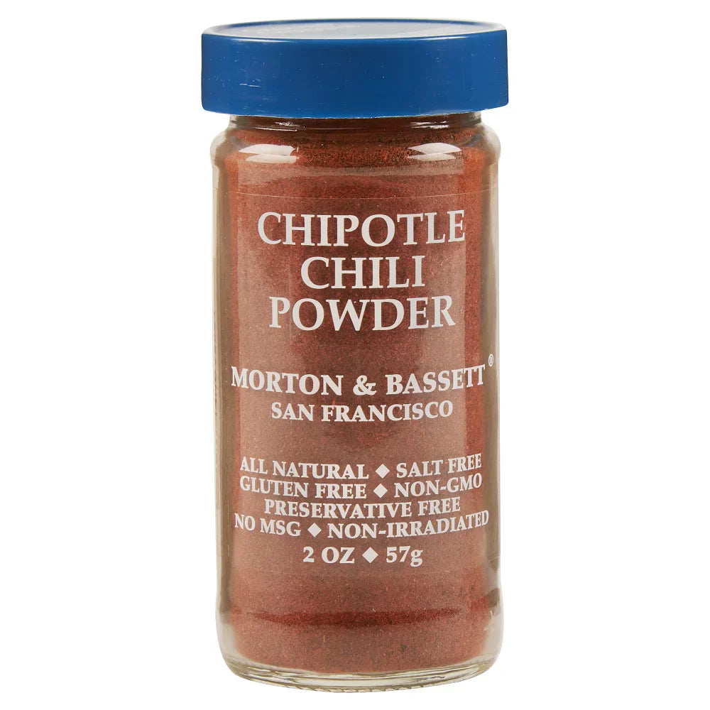 Morton & Bassett Spice Chipotle Chili Pulver, 2 Oz – Packung mit 3