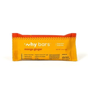 Warum Bars – Mango Ingwer Bar 2.04 OZ – Packung mit 12 Stück