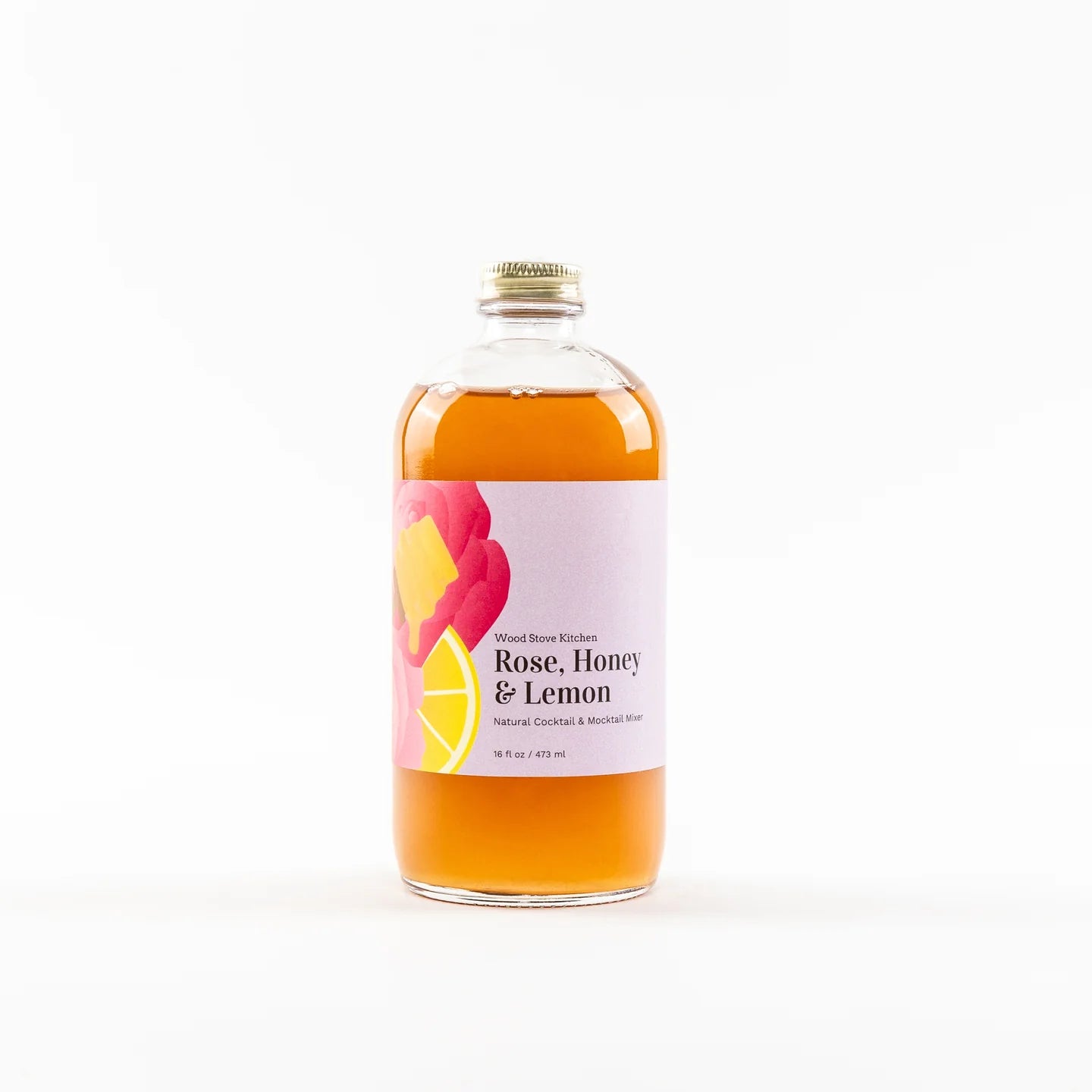 Holzherd Küche Rose Honig Zitrone