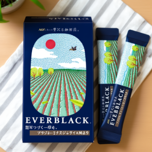 AGF A klein Luxury Kaffee Shop EVERBLACK Stick Schwarz 9 Sticks Hergestellt in JAPAN – Tokyo Sakura Mall