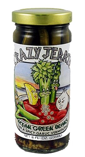Verrückte Jerry's Mean Grün Beans, 8oz