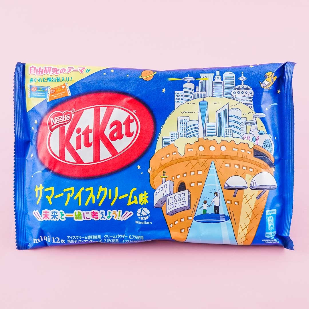 Kit Kat Schokolade – Mini Sommer Eiscreme