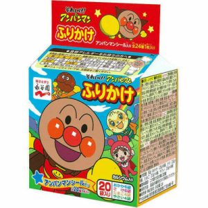 Nagatanien , Anpanman Furikake, 4 flavors, 20 packs in 1 Beutel, mit Aufkleber