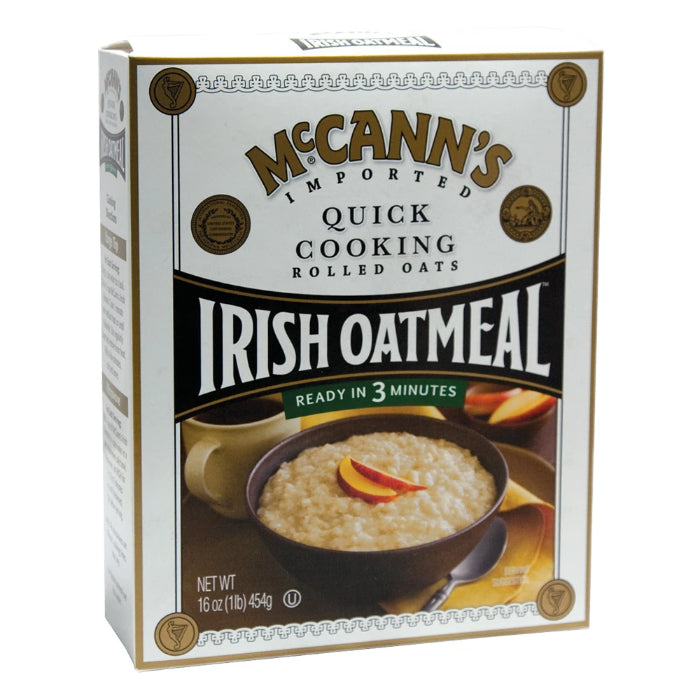 McCann – Haferflocken, Irish Quick Cooking, 16 oz – Packung mit 1 Stück