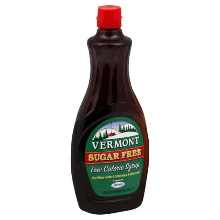 Maple Grove – Sirup, zuckerfreier Vermont Pfannkuchen, 24 Oz – 6er Packung