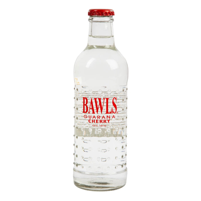 BAWLS GUARANA – Soda Kirsche, 10 oz – Packung mit 12 Stück