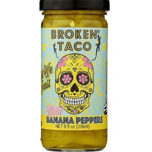 Taco gebrochen – Paprika Banane leicht in Scheiben geschnitten, 8 Unzen (Packung mit 6)