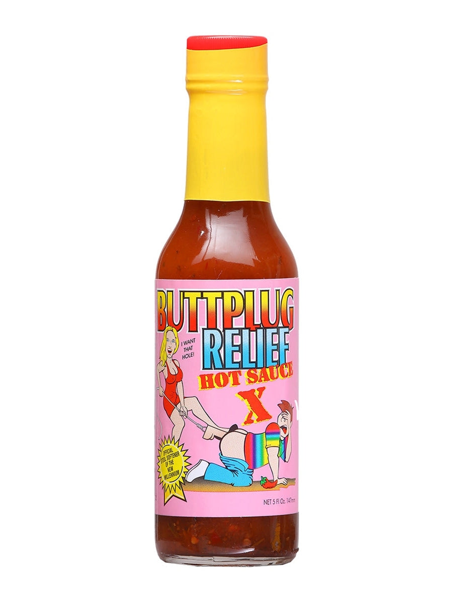Chilisauce Buttplug Relief Ich will das Loch! Bild des Menschen auf allen Vieren w