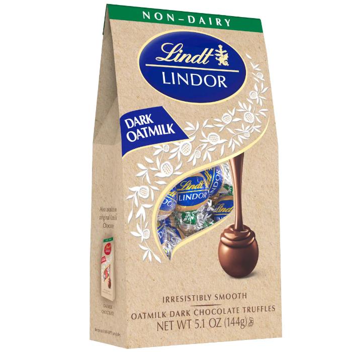 Lindt Oatmilk Dunkle Schokolade Trüffel, 5.1oz
