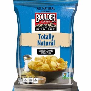 Boulder Canyon – Totally Natürliche Kartoffelchips, 2 Unzen Packung mit 24
