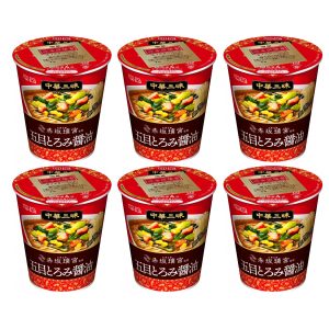 Myojo Ippeichan Chukazanmai Cantonese Soy Soße Ramen Instant Nudeln Tasse (Packung mit 6) – 63g