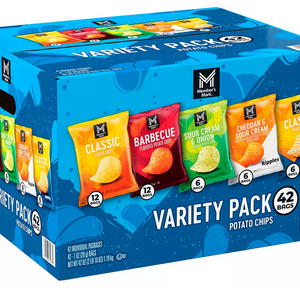 Member’s Mark Variety Pack Kartoffelchips, 1 Unze, 42 pk.