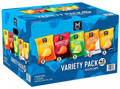 Member’s Mark Variety Pack Kartoffelchips, 1 Unze, 42 pk.