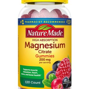 Nature Made Magnesium Citrate Gummis, 120 Stück