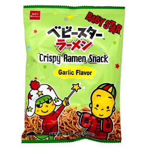 Oyatsu Baby Stern knusprige Ramen Snack Knoblauch Geschmack