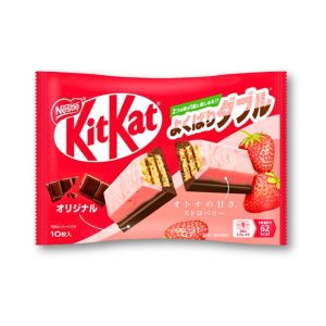 Japan Kitkat Erdbeere und Schokolade 10 Stück