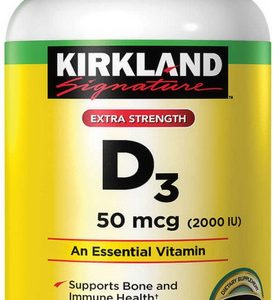 Kirkland Signature zusätzliche Festigkeit D3 50 mcg., 600 Softgels