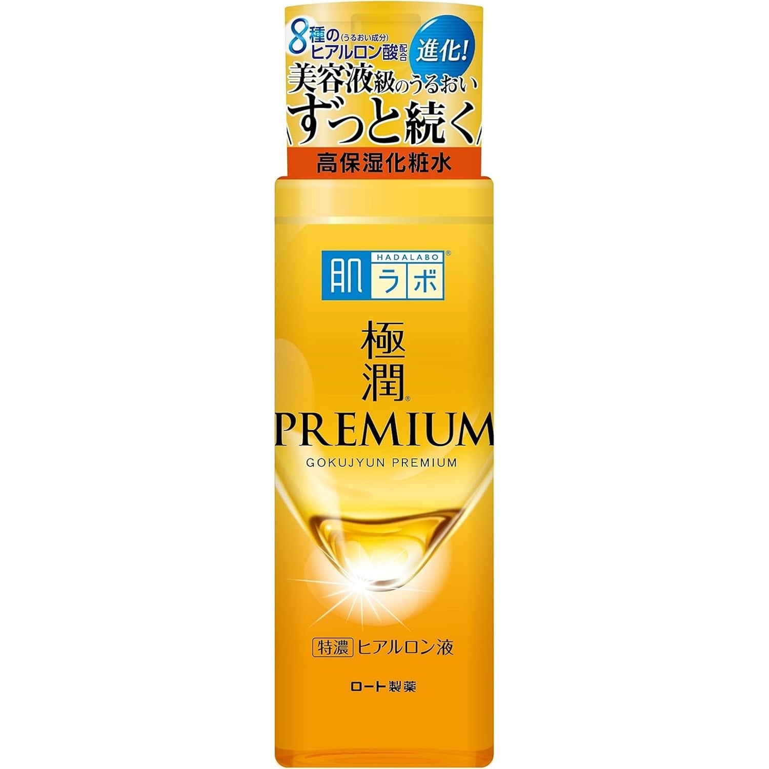 Rohto Hada Labo Gokujyun Premium Hyaluronsäure Lotion 140ml Hergestellt in Japan – Tokyo Sakura Mall