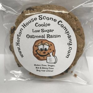 Horton House Scone GF – Haferflocken Raisin Keks (niedriger Zucker) Fall – 12 Stück