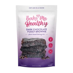 Bake Me Gesunde Dunkle Schokolade Fudgy Brownie Pflanzliche Backmischung