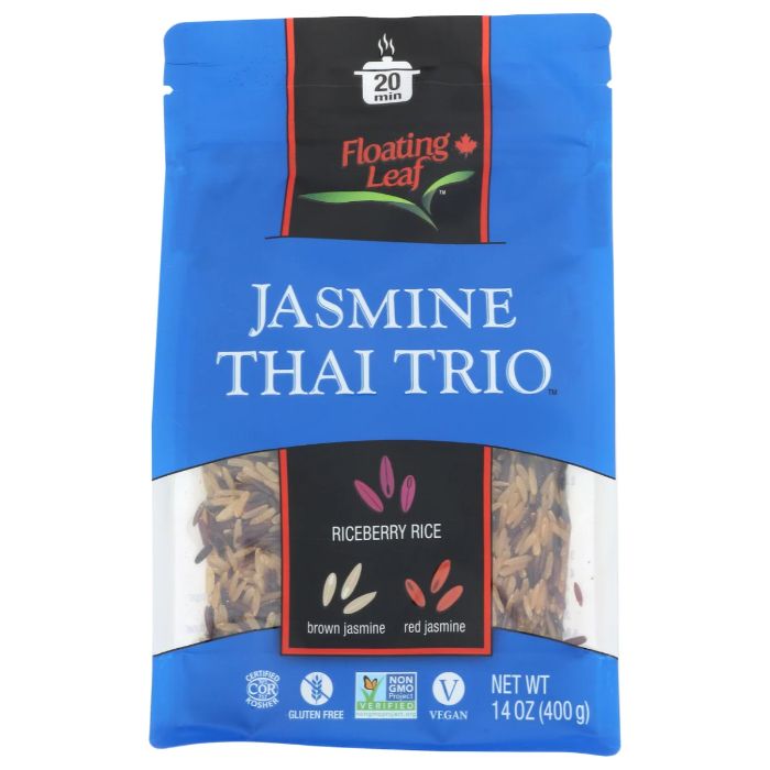 Schwimmendes Blatt – Reis Jasmin Trio 14 Oz – 6er Packung