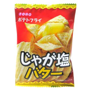 Toho “Jagashio Butter, gebratener Kartoffelsnack, – 11g