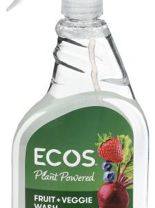 ecos – Obst & Gemüse waschen, 22 Unzen – Packung mit 6