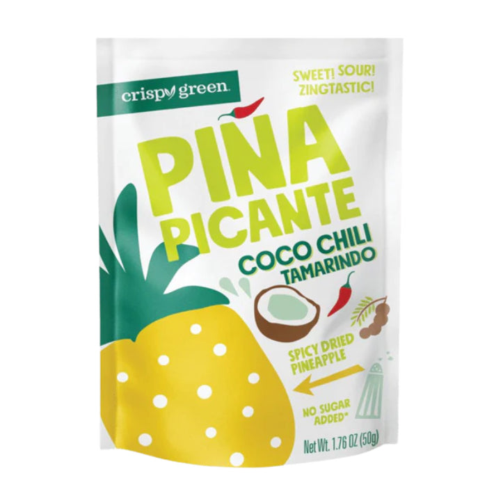 Knusprig Grün – Tamarindo Coco Chili Pina Picante, 1,76 Oz (Packung mit 12 Stück)