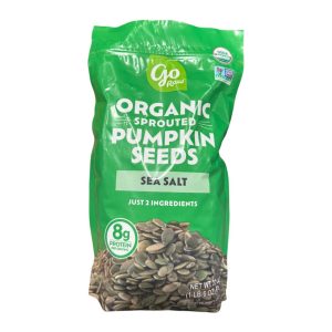 Go Raw Sprouted Bio Kürbiskerne mit Meersalz