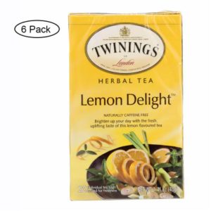 Twinings Kräuterzitrone entzücken Tee, 20 Beutel sicch 6er Packung