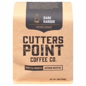 Cutters Point Kaffee Co. – gemahlenen dunklen Hafenkaffee, 12 Unzen (Packung mit 6