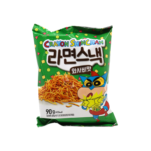 Crayon Shinchan Ramen Snack Wasabi-Geschmack (Korea)