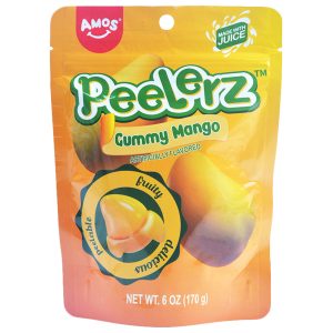 Amos Peelerz Peeling Gummis – Mango – 6oz