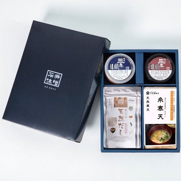 Gesunde Miso Suppe Erfahrung Geschenkset mit Agar Agar und natürlicher Brühe Made in JAPAN / Ishii Miso