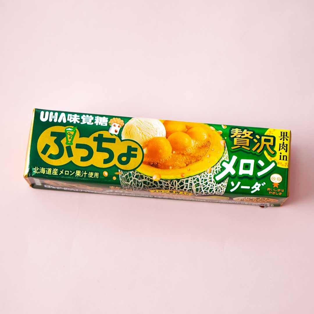 Puccho Weich zum Kauen Süßigkeiten für Melone Soda