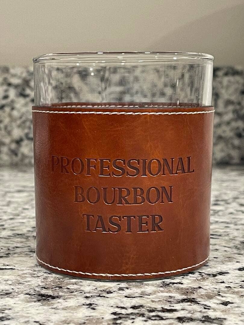 Barrel Down South für Profis Bourbon Schmackhafte Kunstleder Rocks Gla