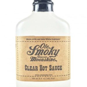Ole Smoky Moonshine Clear scharfe Sauce, 6.8 Unzen.