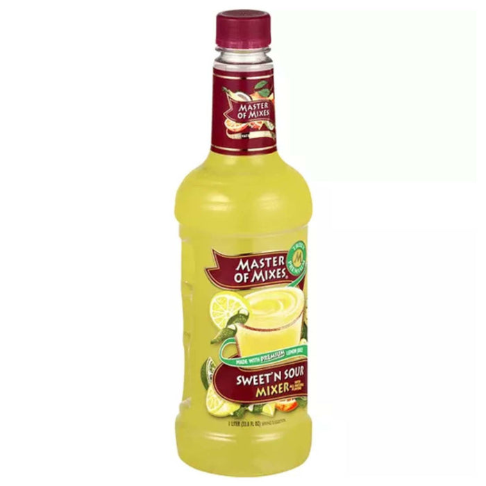 Master of Mixes – Trinkfertiger süß & sauer Mischung, 33,8 oz – Packung mit 6 Stück