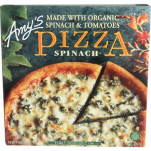 Amy’s Pizza Spinat, 14 Unzen Packung mit 8