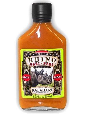 Afrikanische Rhino Peri-Peri Chilisauce, 6,75 oz
