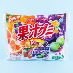 Meiji Kajyu Fruit Fruchtgummis Multi-Pack – Fruit Saftsortiment