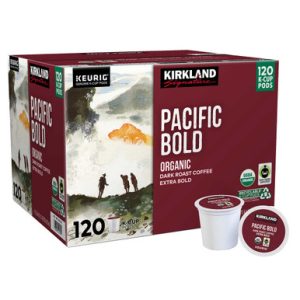 Kirkland Signature Kaffee Bio pacific fett k Tasse Pod, 120 zählen